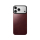 Etui do telefonów Nomad Magnetic Leather Back iPhone 18 Pro / 17 Pro MagSafe (burgun
